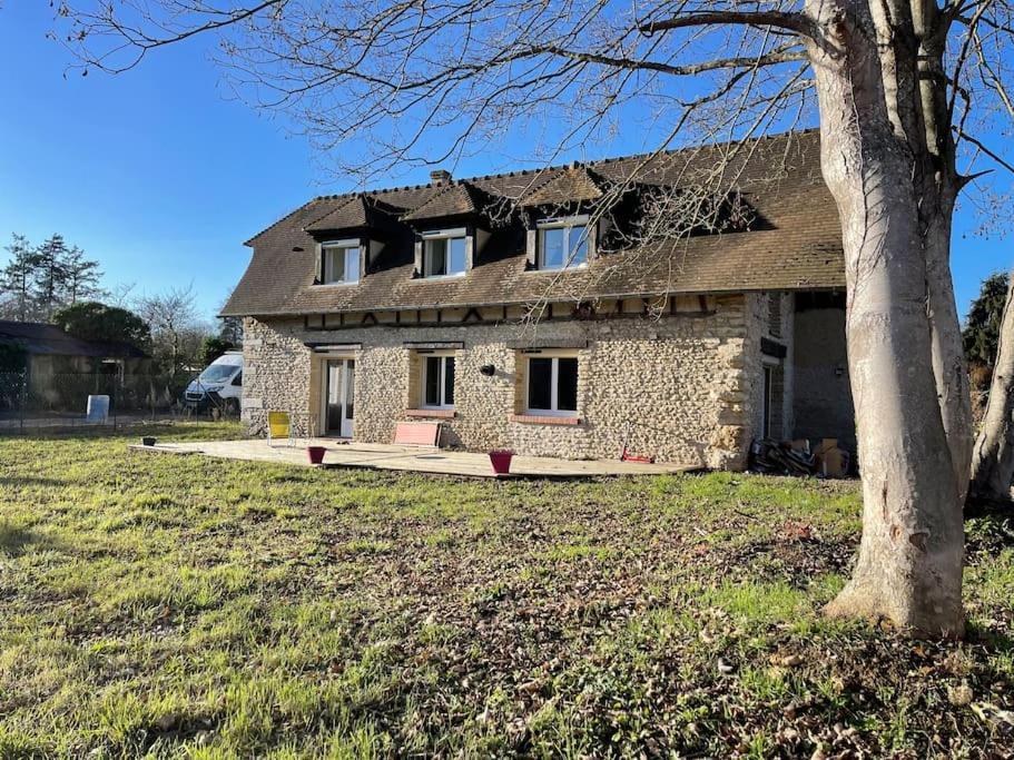 Maison Ancienne Vallee De L'Eure Villa Hardencourt-Cocherel Exteriör bild